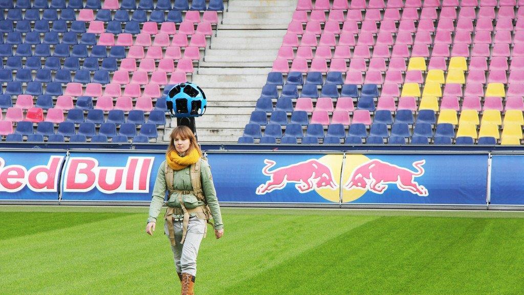 Red Bull Arena virtuell erkunden - Making of