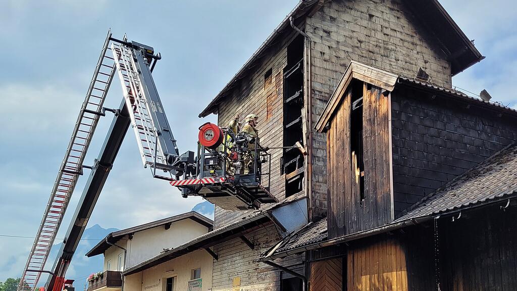 Brand Lagerhaus Kuchl