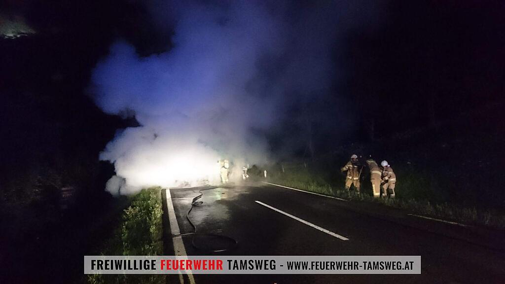 Brand Taxibus Tamsweg