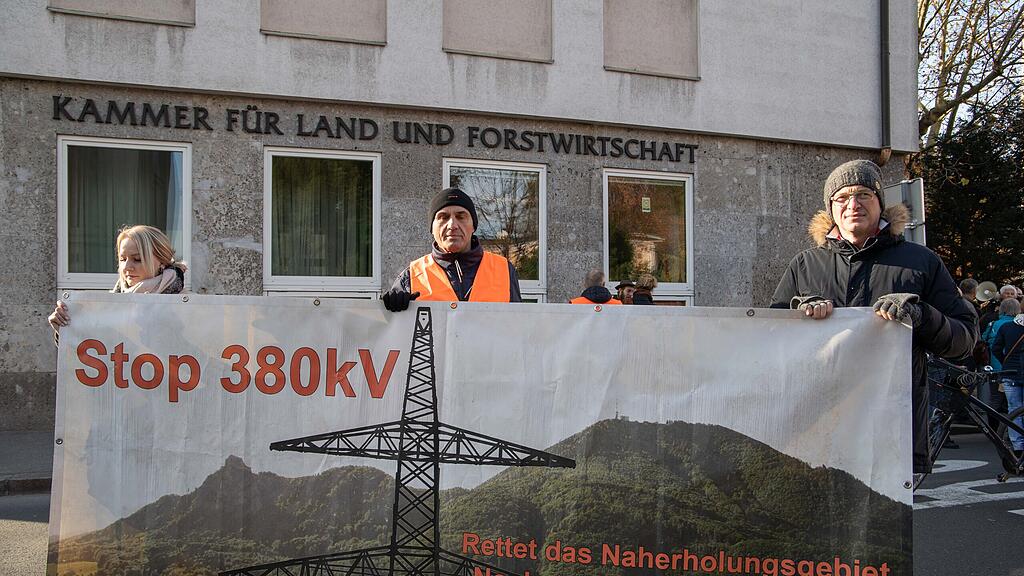 380 kv, demo Salzburg