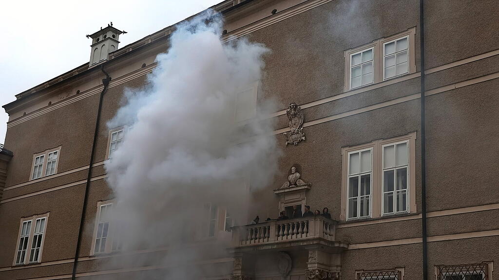 Brand im Dom: Spektakuläre Übung in Salzburger Altstadt