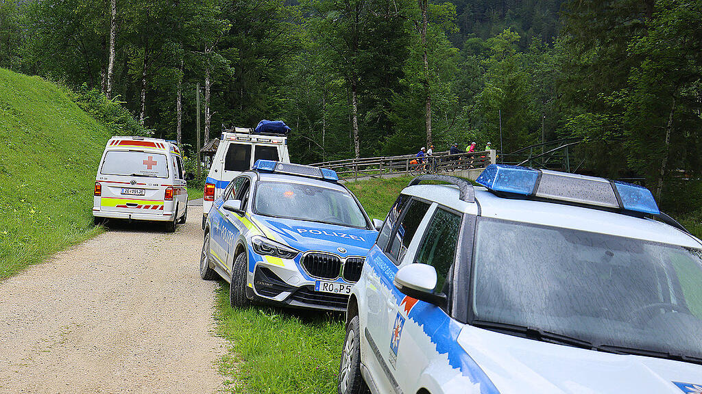 Gestürzter Radfahrer_Schneizlreuth