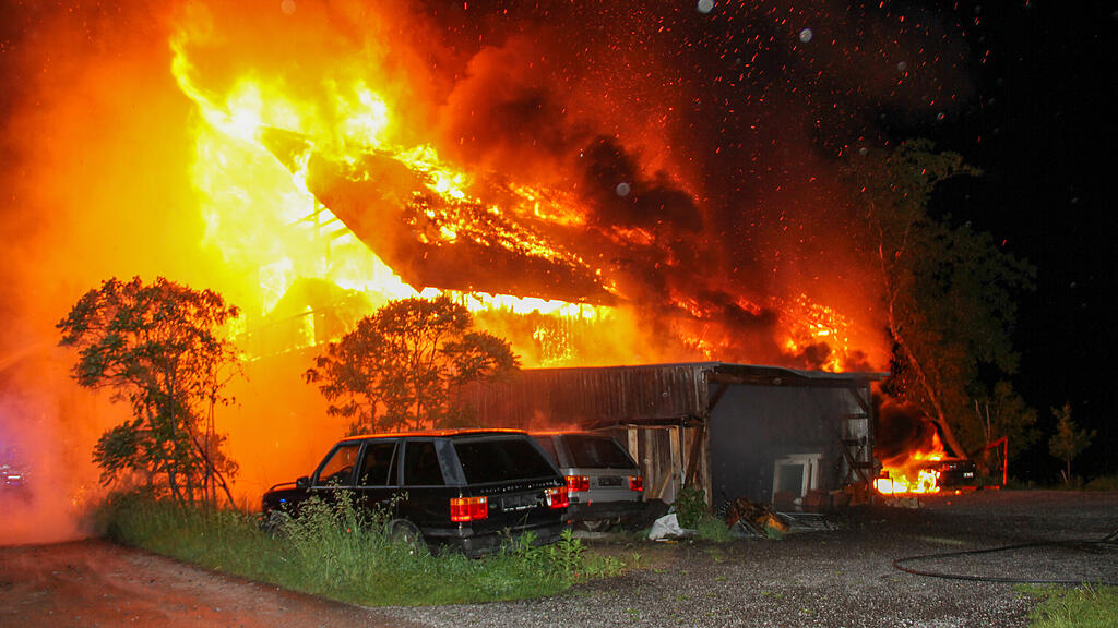 Brand in Göming