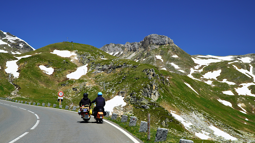 Moped-Rodeo durch Österreich