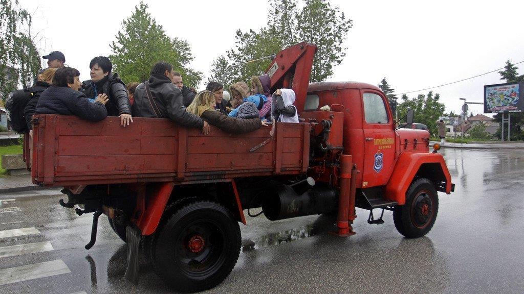 Unwetter am Balkan