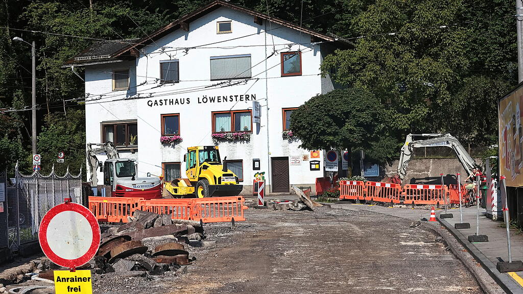 Baustelle Eichstraße