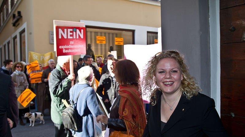 Demos vor dem Rathaus I