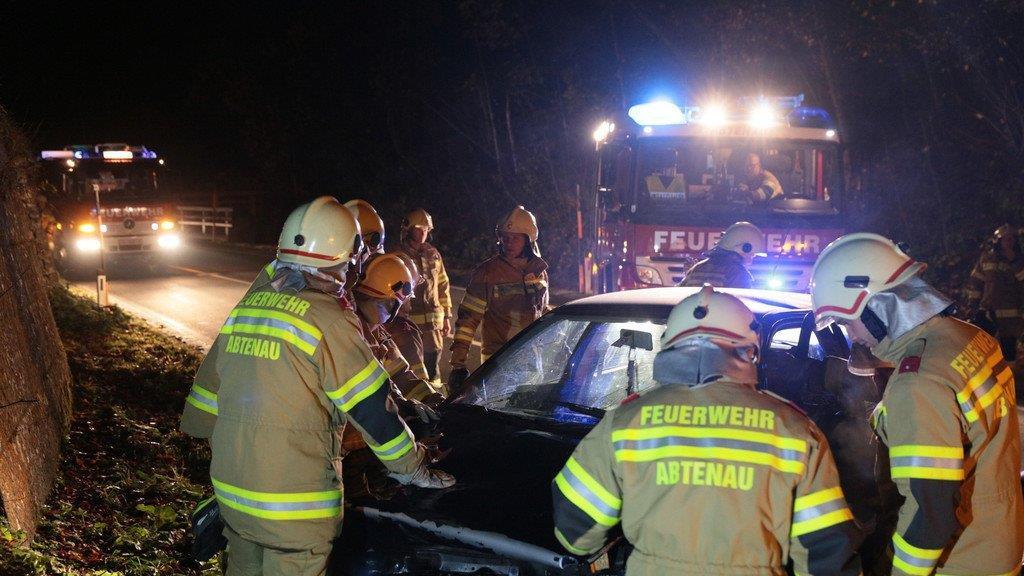 Frontalcrash in Abtenau