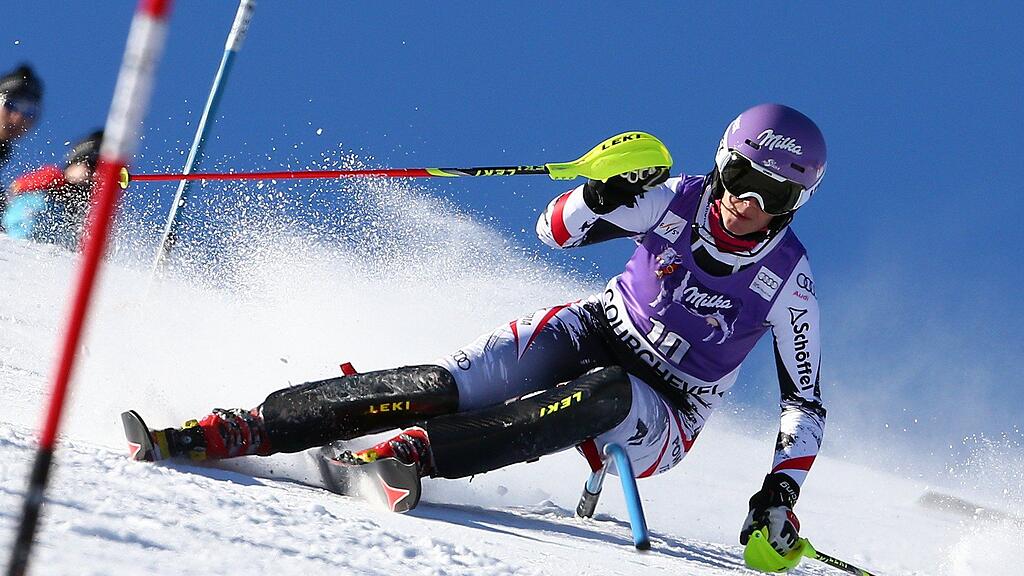 Platz fünf vom Courchevel-Torlauf als Antrieb für Michaela Kirchgasser.