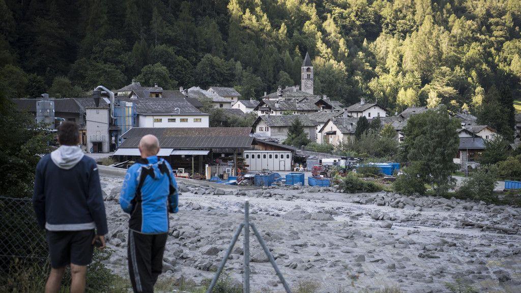 Bergsturz in der Schweiz I