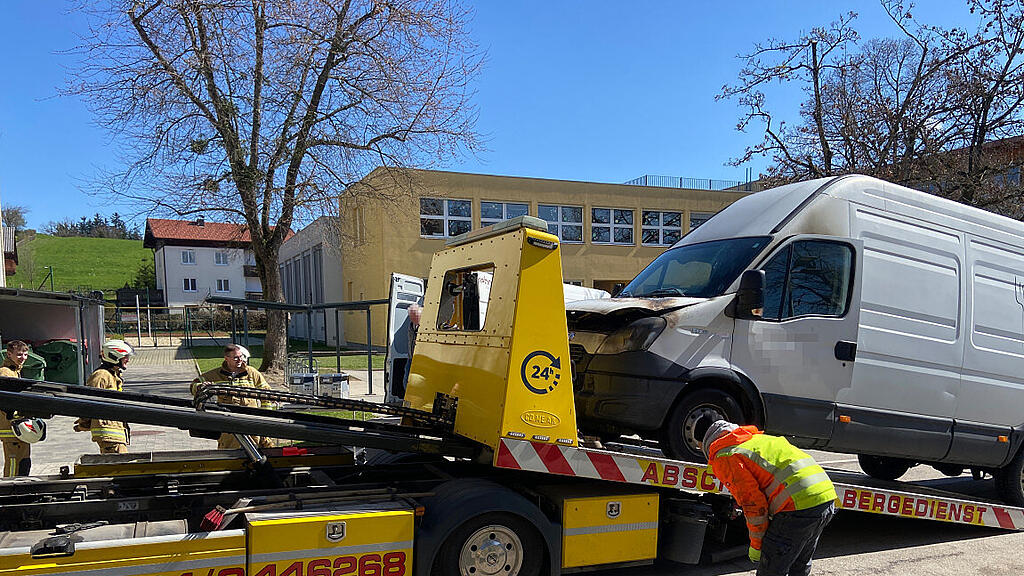Fahrzeugbrand Oberndorf