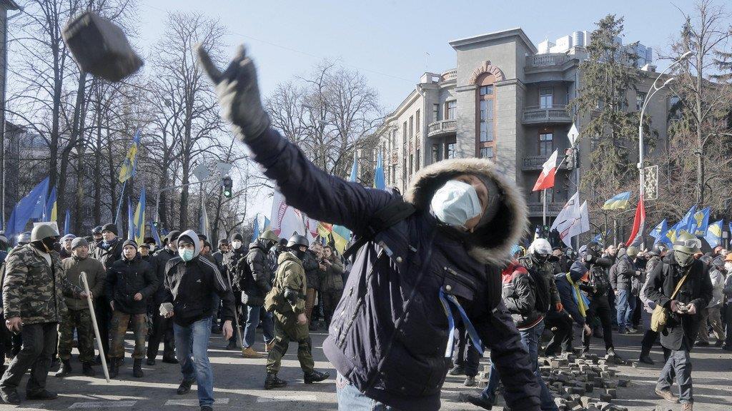 Gewalt-Eskalation in Kiev