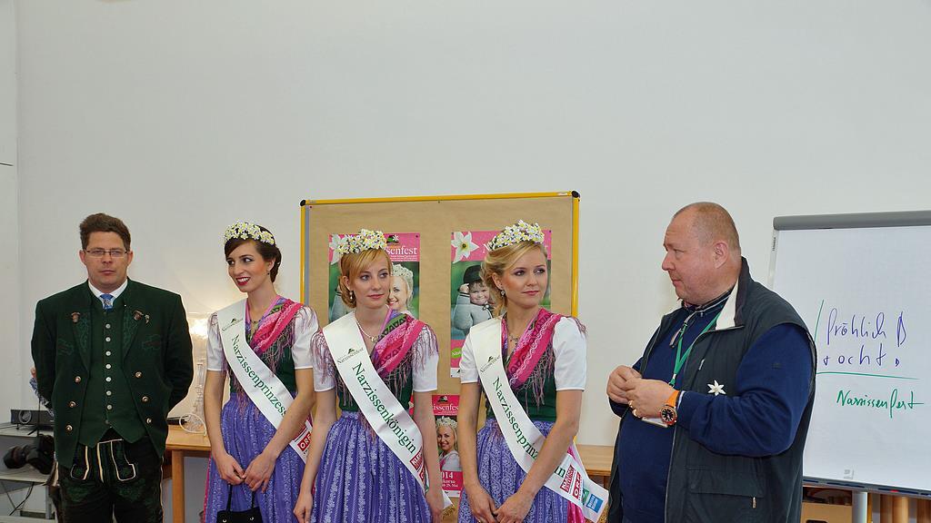 Pressekonferenz und Fotoshooting