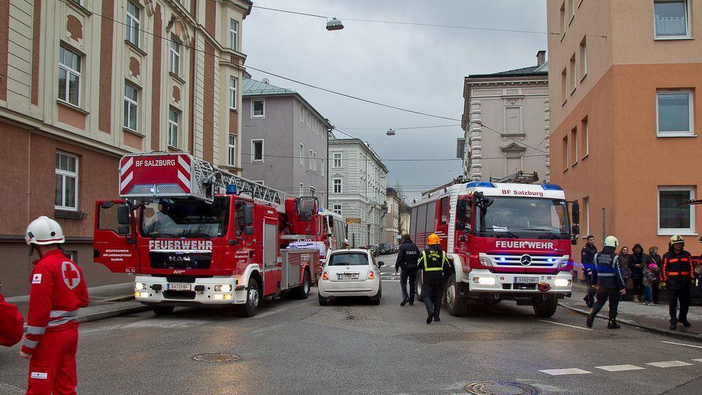 Kellerbrand in der Paracelsusstraße