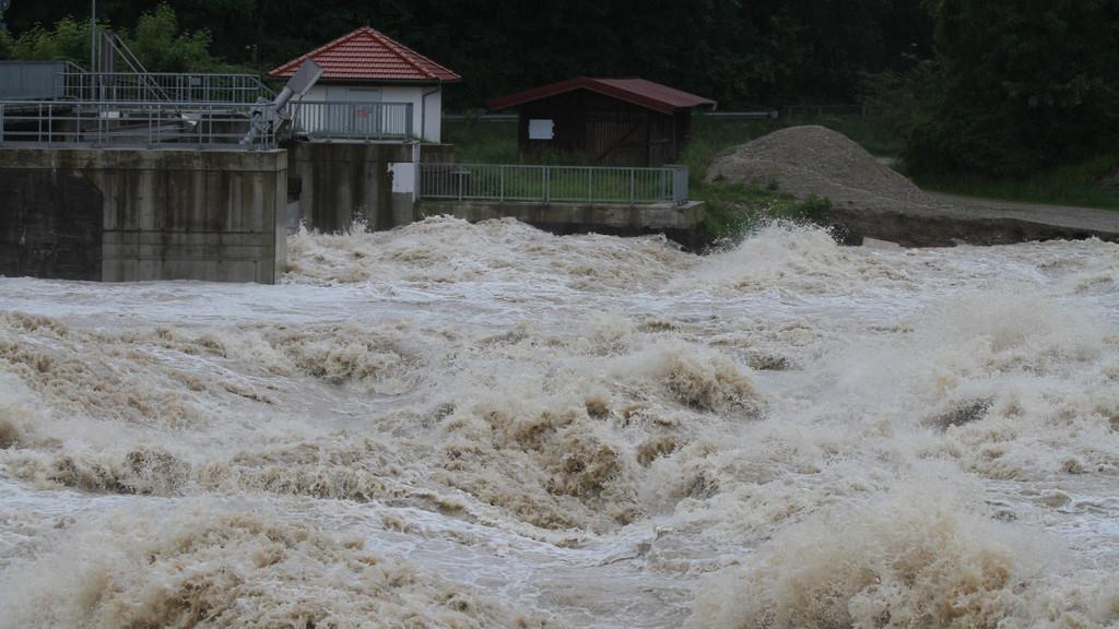 Hochwasser in Trostberg