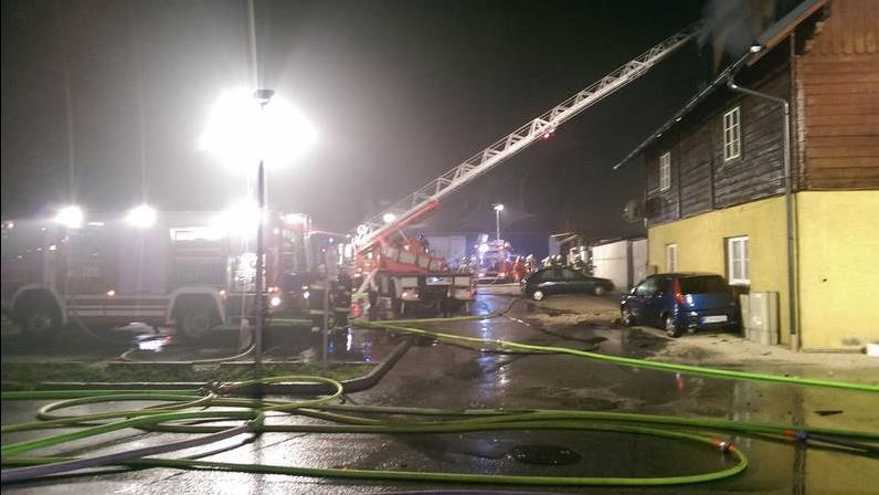 Großbrand in St. Gilgen