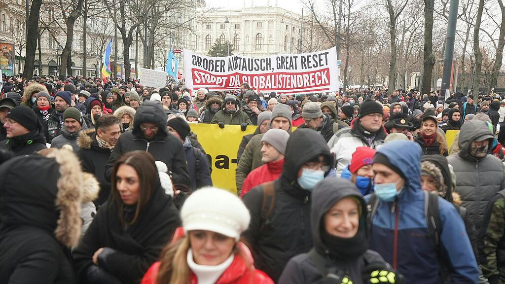 Corona-Demo Wien