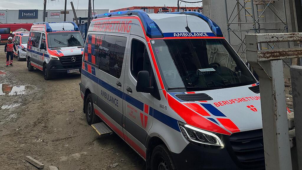 ++ HANDOUT ++ WIEN: ZWEI ARBEITER AUF BAUSTELLE SCHWER VERLETZT