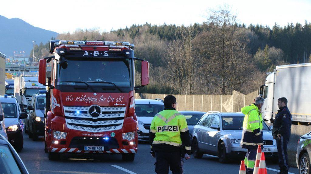 Schwerer Auffahrunfall am Walserberg