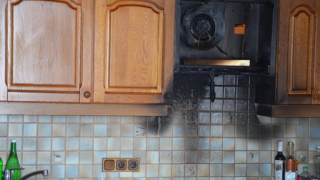 Küchenbrand in Voglau