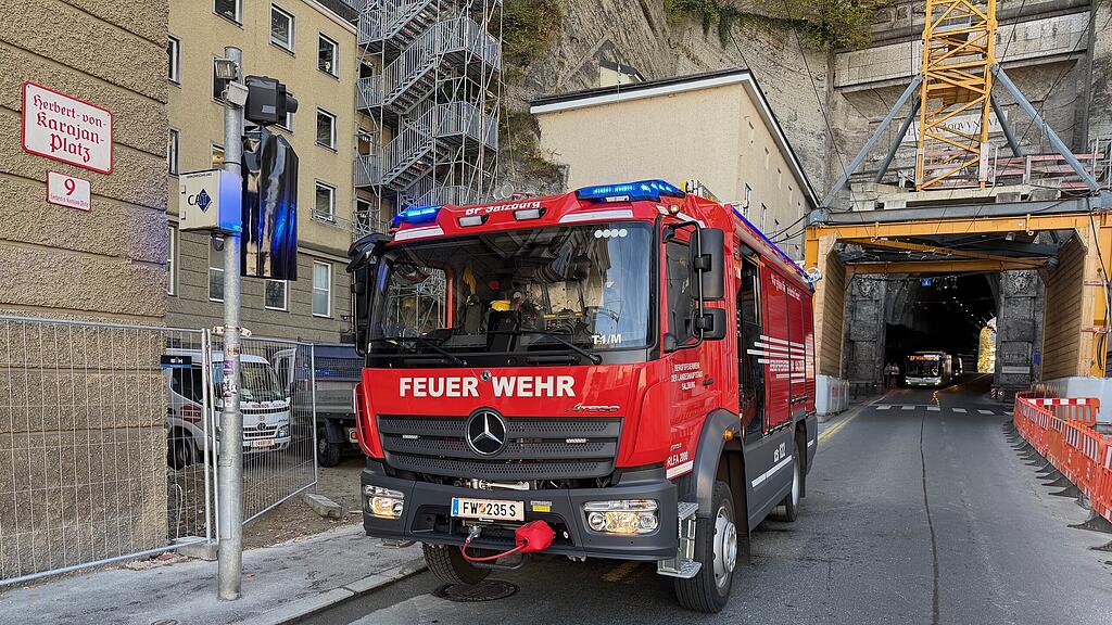 Feuerwehreinsatz im Salzburger Festspielhaus