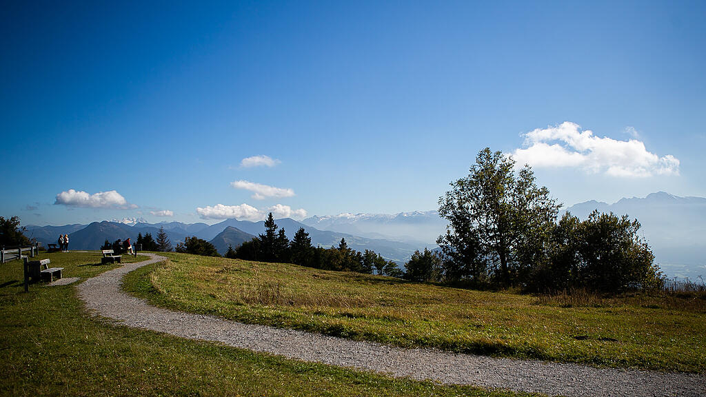 SB, Gaisberg, Sonne, Natur, Wandern, Spazieren, Aussicht