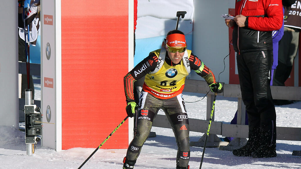 Dahlmeier bei Biathlon-WM 2017 in Hochfilzen