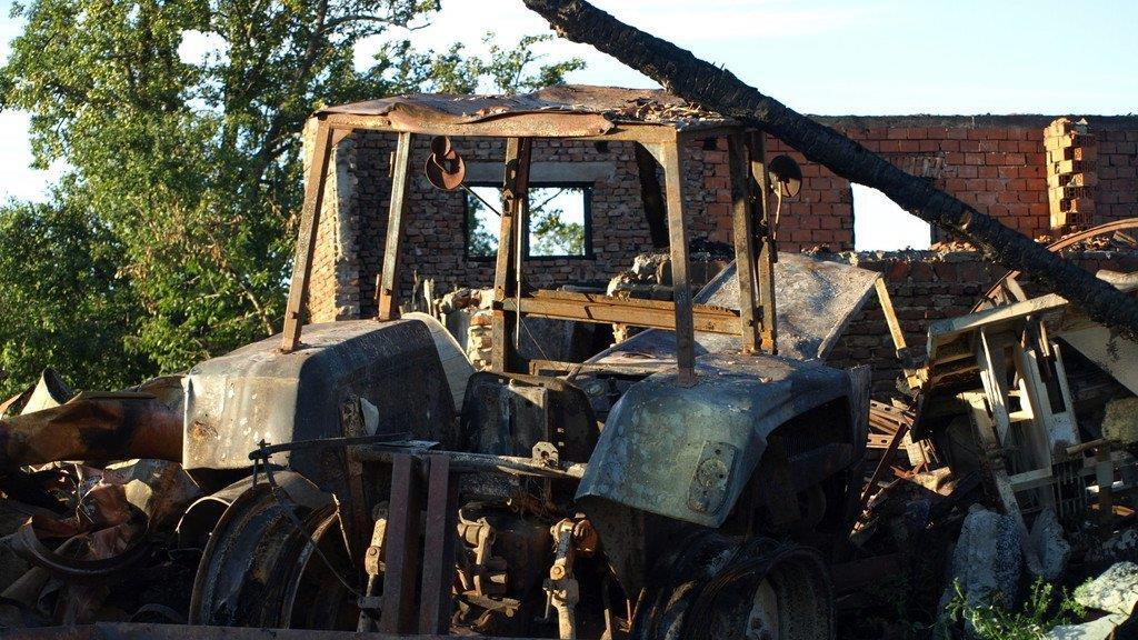 Bilder der Löscharbeiten