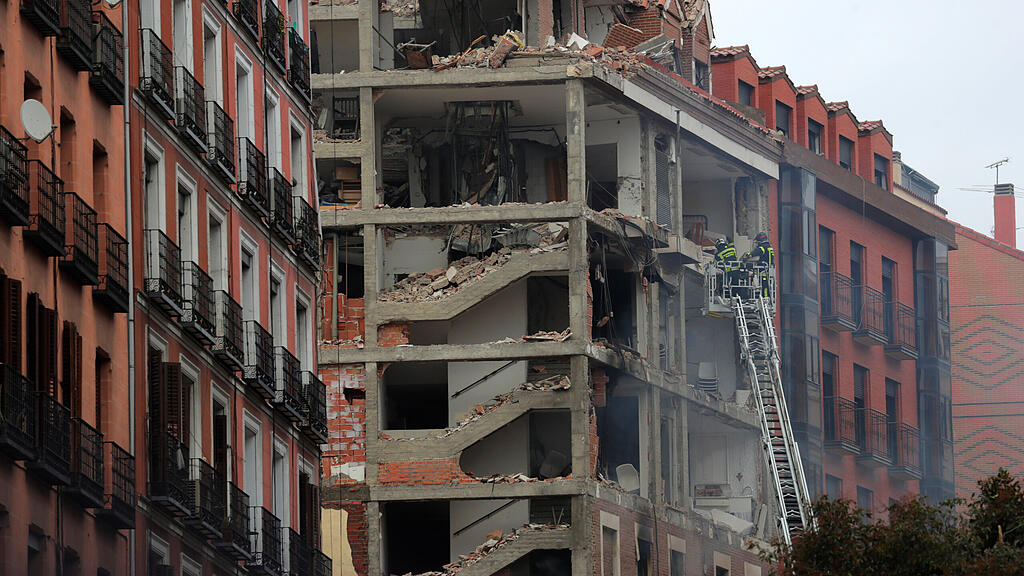 Explosion ersch\u00fcttert Madrid