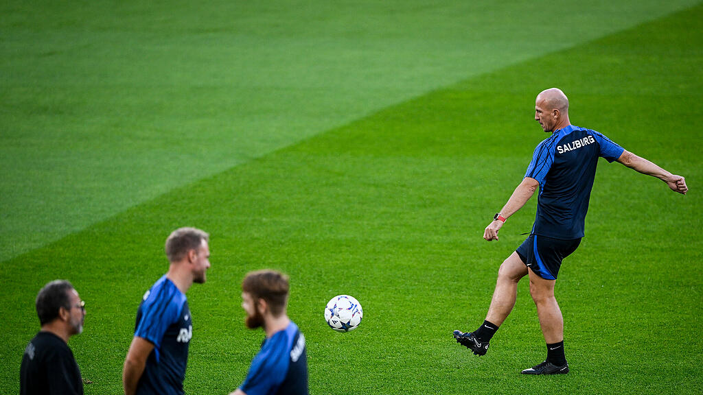 Red Bull Salzburg, Training, Benfica Lissabon,