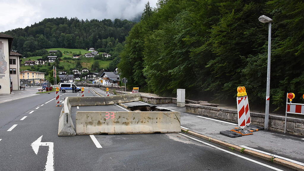 B305 weggespült