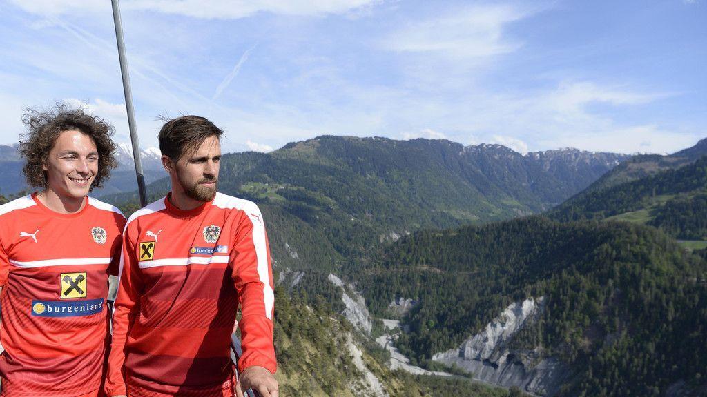 ÖFB-Trainingscamp in Laax