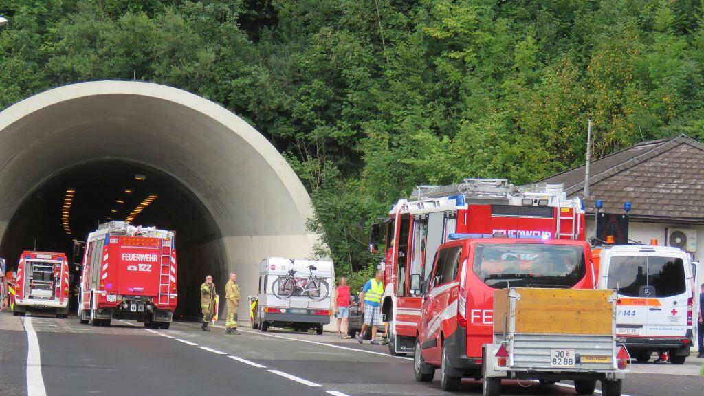 Unfall Zetzenbergtunnel Pfarrwerfen