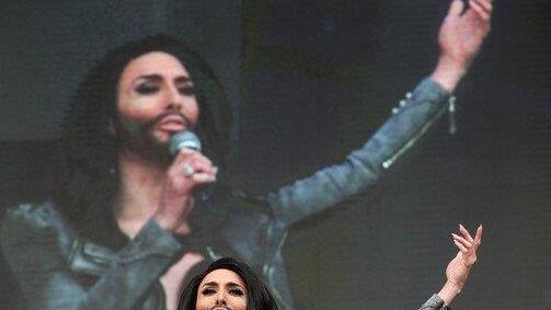 Conchita Wurst in Kopenhagen
