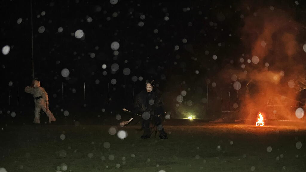 Krampuskr\u00e4nzchen der Pucher Krampusse.
