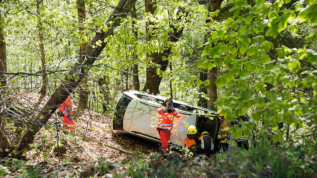 Autoabsturz Berchtesgaden