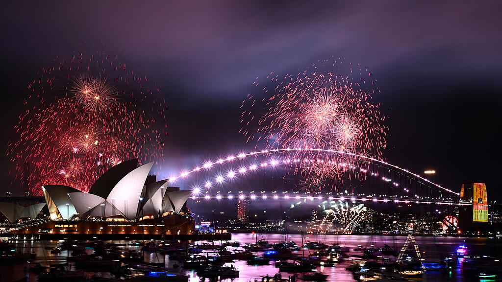 Feuerwerk 2024 Australien