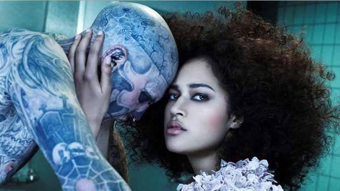 Germanys Next Topmodel: Folge 3 mit Umstyling   Zombie Boy
