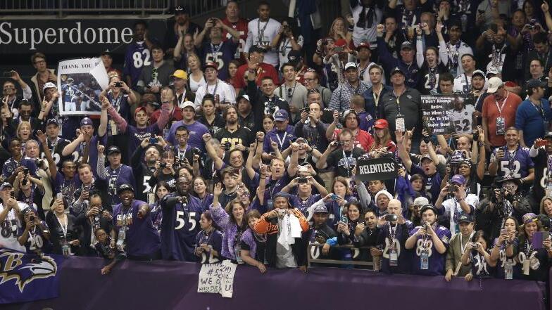 Baltimore Ravens siegten beim Super Bowl am 03.02.13