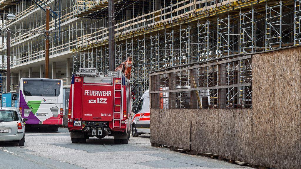 Tödlicher Absturz auf Baustelle in Salzburg