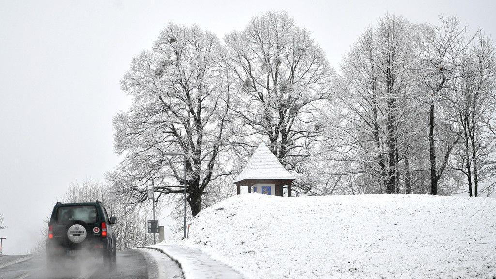 Schneebilder aus Krispl