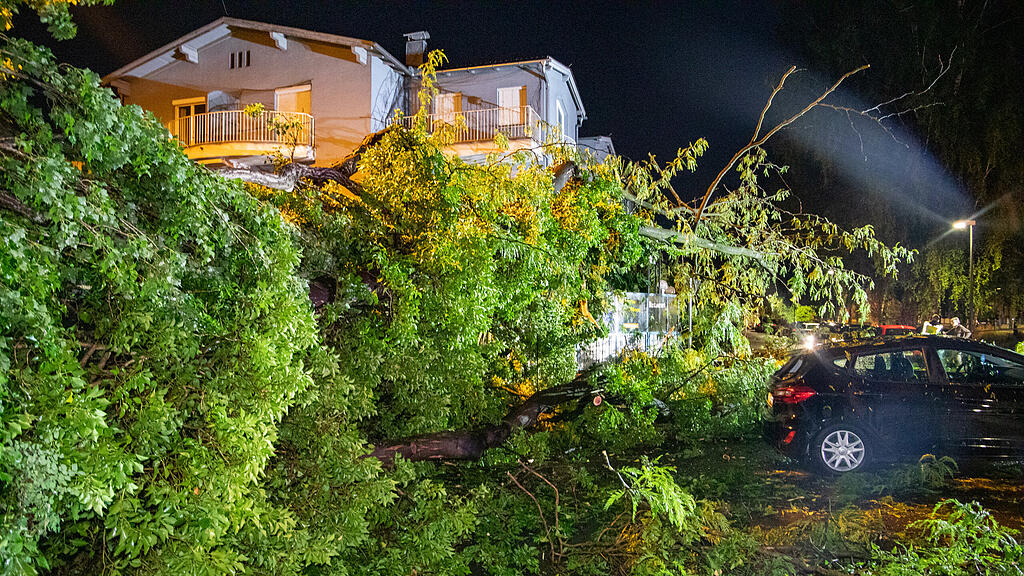 Unwetter Stadt Salzburg