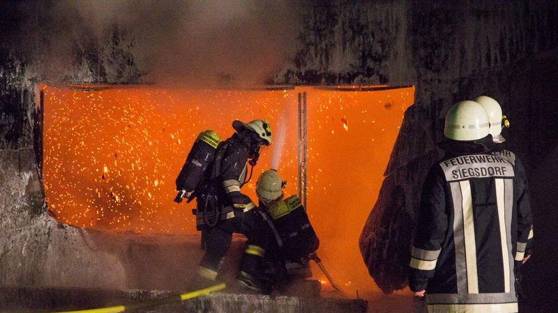 Wohnhaus in Brand
