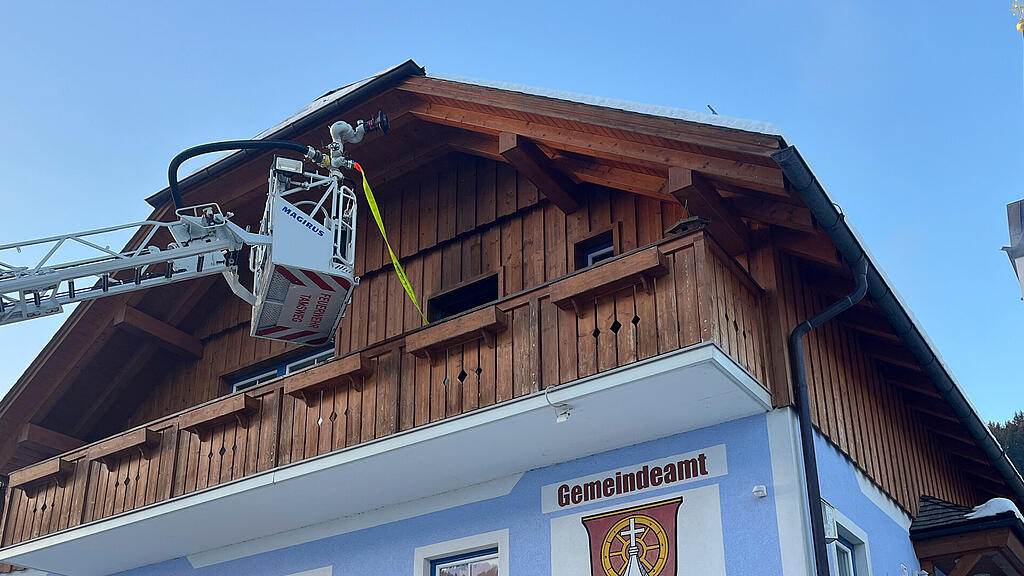 Brand in Göriach