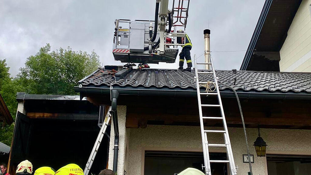 Industriebrand in Tiefgraben