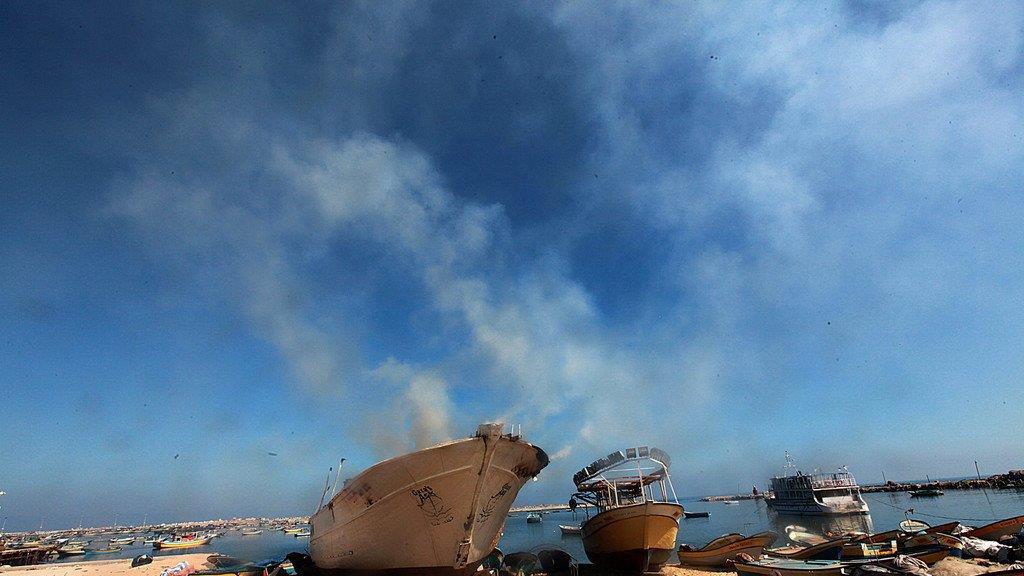 Bomben und Raketen in Nahen Osten