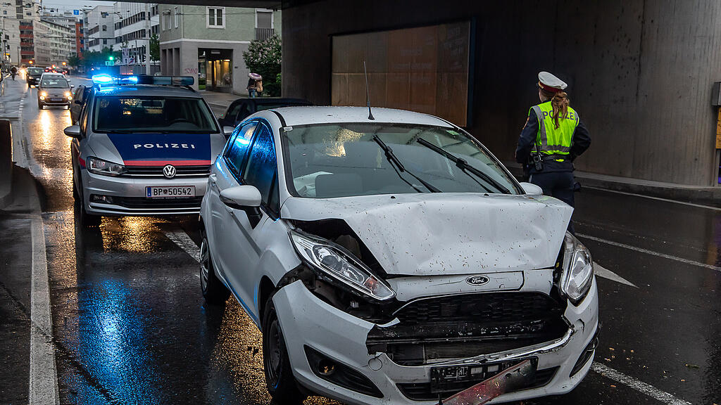 Unfall Rudolf-Biebl-Straße