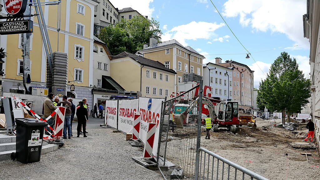 Vorbereitung auf Öffnung in Salzburg