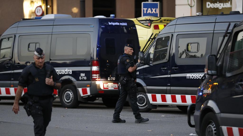 Terror in Barcelona: Bilder vom Abend
