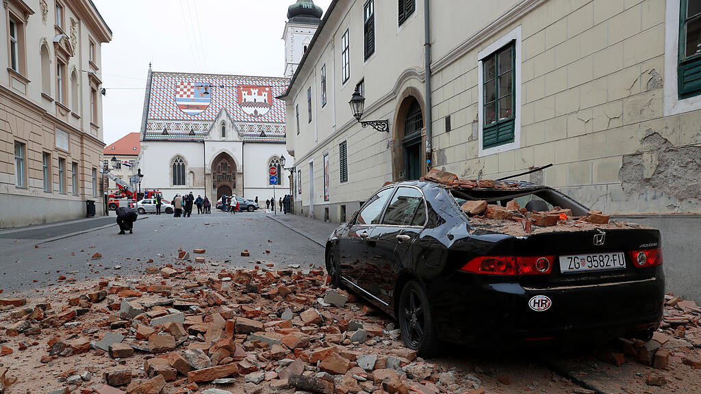 Erdbeben, Zagreb